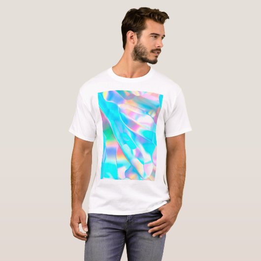 Blauer Opal T-Shirt (Vorne ganz)
