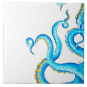 Blauer Orangensaft Fliese (Vorderseite)