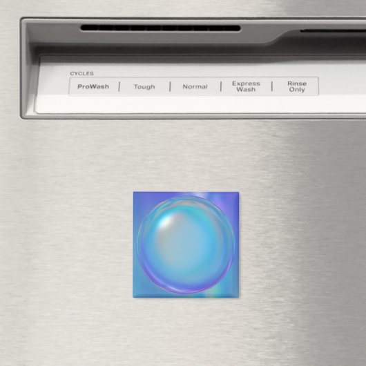 Blauer Orb Magnet (In Situ (Geschirrspüler))