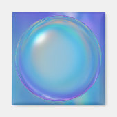 Blauer Orb Magnet (Vorne)