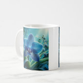 Blauer Orchid Kaffeetasse (Vorderseite Links)