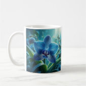 Blauer Orchid Kaffeetasse (Links)