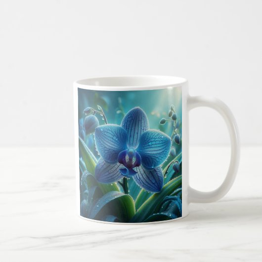 Blauer Orchid Kaffeetasse (Rechts)