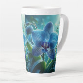 Blauer Orchid Milchtasse (Rechte Ecke)