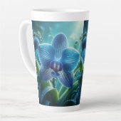 Blauer Orchid Milchtasse (Linke Ecke)