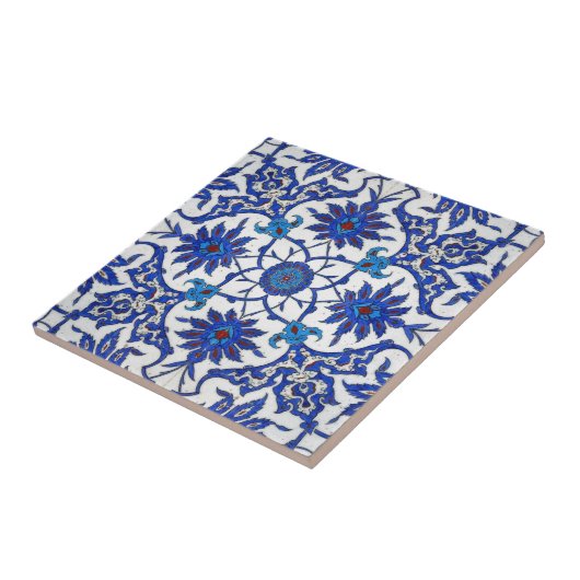 Blauer Orient Fliese (Seite)