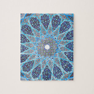 Blauer Orient Puzzle