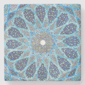 Blauer Orient Steinuntersetzer (Vorderseite)