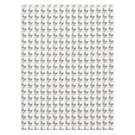 Blauer Osterente Tischdecke