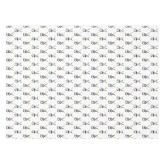 Blauer Ostersonntag Tischdecke (Vorderseite (Horizontal))