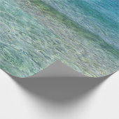 Blauer Ozean Geschenkpapier (Ecke)