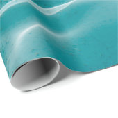 Blauer Ozean Geschenkpapier (Rolleneckpunkt)