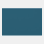 Blauer Ozean Geschenkpapier Set (Vorderseite)