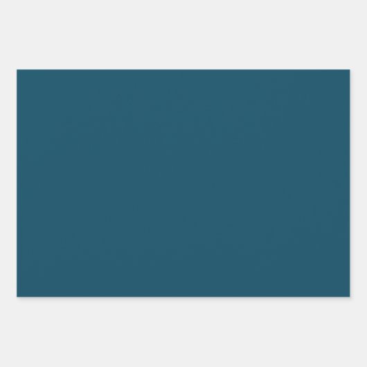 Blauer Ozean Geschenkpapier Set (Vorderseite)