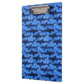 Blauer Ozean-Haifisch-Angriff Klemmbrett (Links)