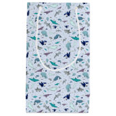 Blauer Ozean Kleine Geschenktüte (Vorderseite)