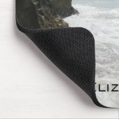 Blauer Ozean mit Schaumwellen Seascape Personalisi Mousepad (Ecke)