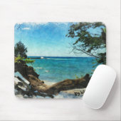 Blauer Ozean Mousepad (Mit Mouse)