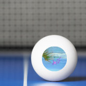 Blauer Ozean Pink Pong Ball Tischtennisball (Netto)