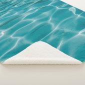 Blauer Ozean Sherpadecke (3/4)