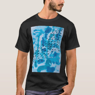 Blauer Ozean T-Shirt