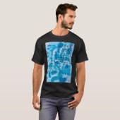 Blauer Ozean T-Shirt (Vorne ganz)