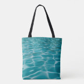 Blauer Ozean Tasche (Rückseite)