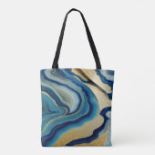 Blauer Ozean Tasche (Rückseite)