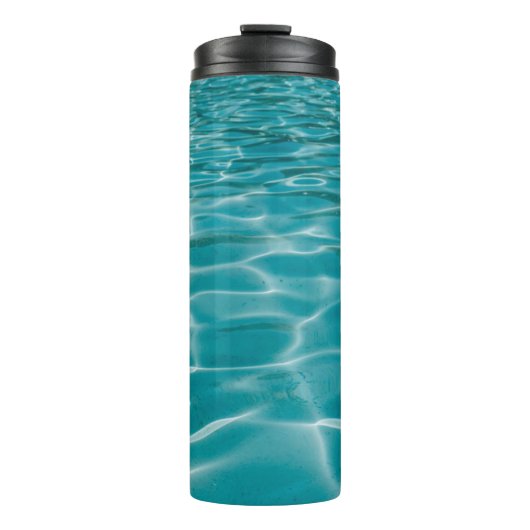 Blauer Ozean Thermosbecher (Vorderseite)