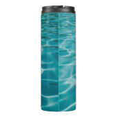 Blauer Ozean Thermosbecher (Rückseite)