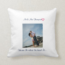 Blauer Ozean | verbindet | Wurfs-Kissen