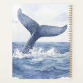 Blauer-Ozean-Wal-Schwanz Planer (Rückseite)