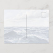Blauer-Ozean-Wal-Schwanz Postkarte (Rückseite)
