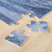 Blauer-Ozean-Wal-Schwanz Puzzle (Seite)