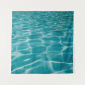 Blauer Ozean Wandteppich (Vorderseite)