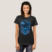 Blauer Ozeanfisch T-Shirt (Vorne ganz)