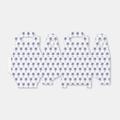 Blauer Palm Tree Geschenkschachtel (Ungefaltet)