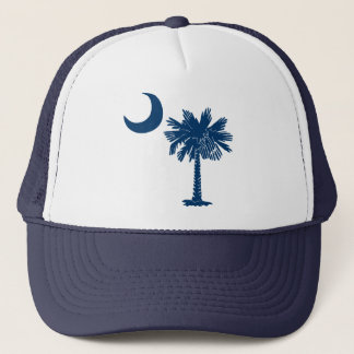 Blauer Palmetto-Hut Truckerkappe