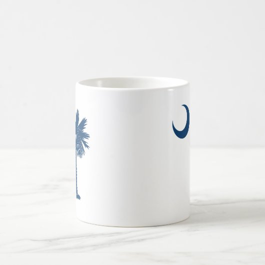 Blauer Palmetto Kaffeetasse (Mittel)