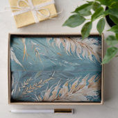 Blauer Pampelgras Seidenpapier (Geschenk)