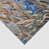 Blauer Pampelgras Seidenpapier (Detail)