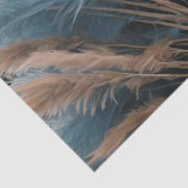 Blauer Pampelgras Seidenpapier (Detail)