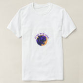 Blauer Panther T - Shirt (Design vorne)