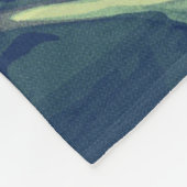 Blauer Papagei Fleece-Decke Fleecedecke (Ecke)
