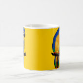 Blauer Papagei Kaffeetasse (Mittel)