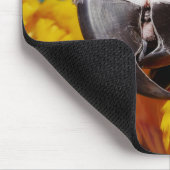 Blauer Papagei Mousepad (Ecke)