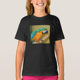 Blauer Papagei T-Shirt