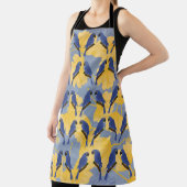 Blauer Papageien Schürze (InSitu)