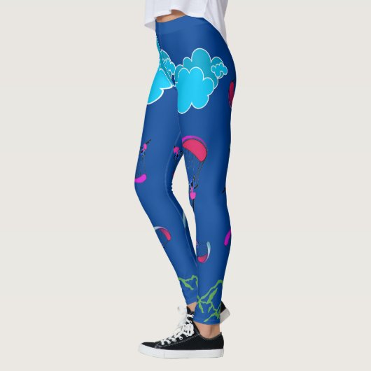 Blauer Paragliding Pixie Leggings (Links)