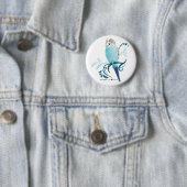 Blauer Parakeet Button (Beispiel)